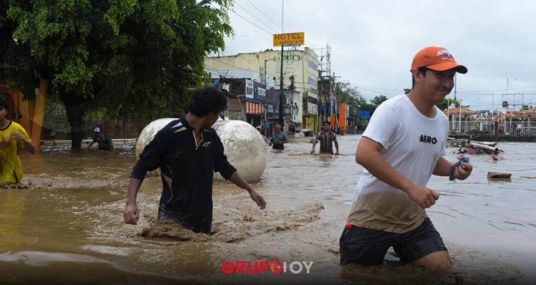 damnificados lluvias México