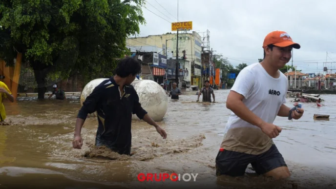 damnificados lluvias México