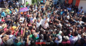 Visita de Claudia Sheinbaum a Puebla tras inundaciones