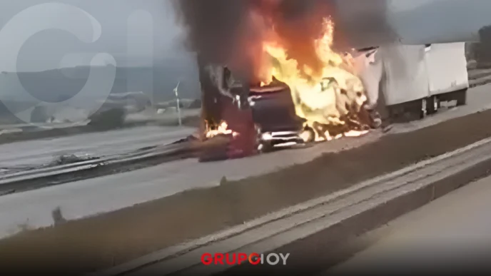 Cierran el Arco Norte por accidente de dos tráilers
