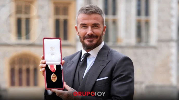 David Beckham se convierte en Sir: El rey Carlos III lo nombra caballero del Reino Unido