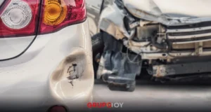 Carambola genera caos en la autopista México–Puebla