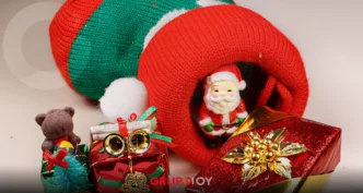 venta de artículos navideños en Puebla