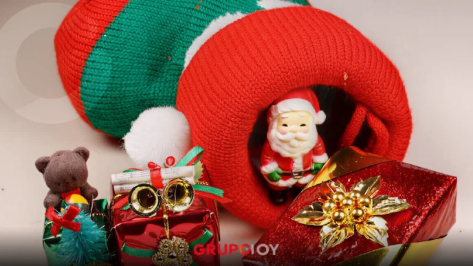 venta de artículos navideños en Puebla