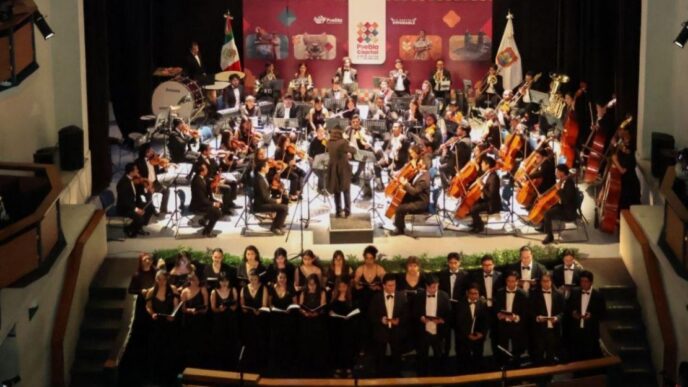 Puebla 2026 celebra la cultura con Concierto Gala de la Orquesta Filarmónica Angelopolitana