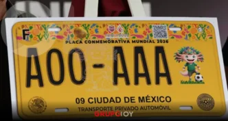 ¿Dónde recoger tu placa del Mundial 2026? Estos son los módulos de Semovi en CDMX