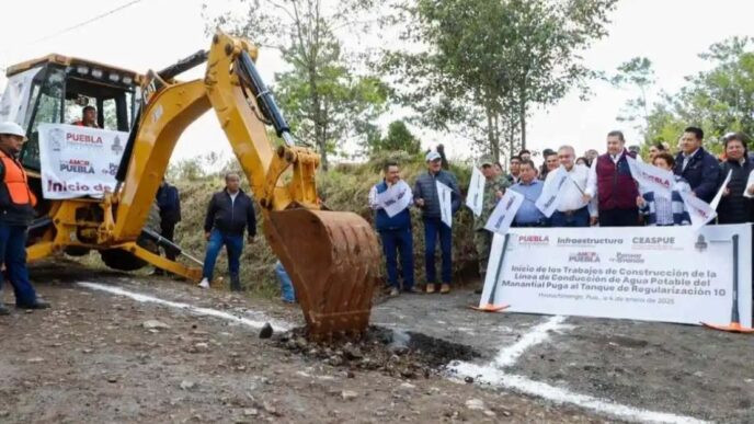 Programa de Obra Comunitaria Puebla 2026: presupuesto histórico y proyectos de infraestructura