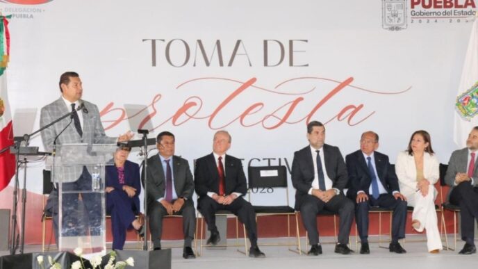 Toma protesta el nuevo Comité Directivo 2026-2028 de la Cámara Mexicana Industria Construcción de Puebla