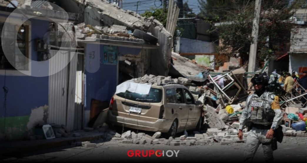 Fuerte explosión por gas LP en Coacalco deja 12 lesionados y viviendas colapsadas