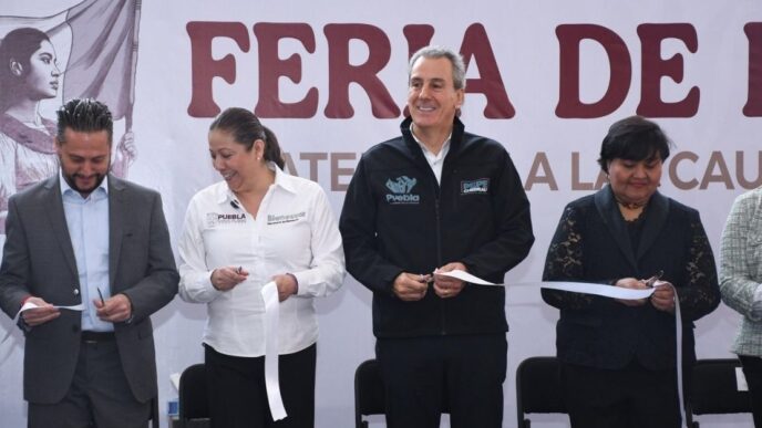 Pepe Chedraui inaugura la Feria por la Paz en Puebla para fortalecer la seguridad comunitaria