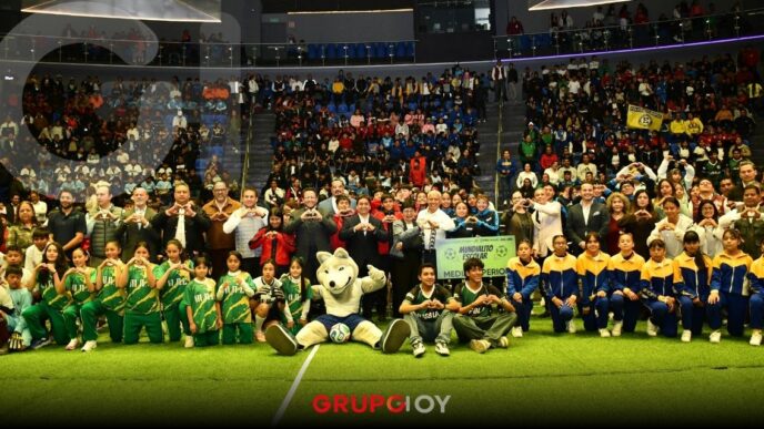 Mundialito Escolar BUAP 2026 inicia con la participación de más de 2 mil 500 personas