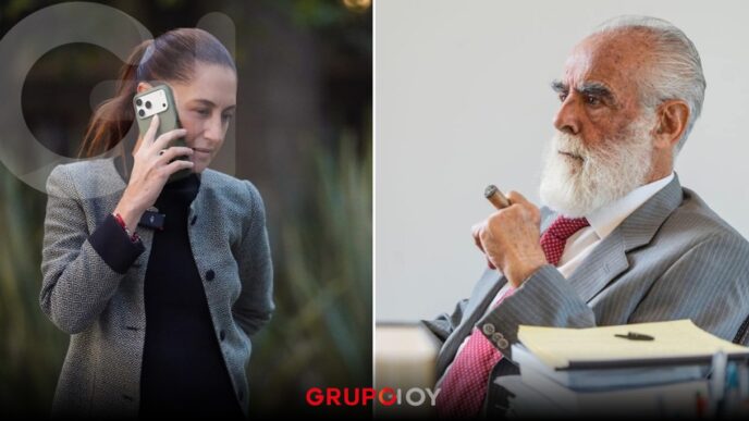 'Usted no muestra una cabeza fría, sino vacía': Diego Fernández de Cevallos a Sheinbaum