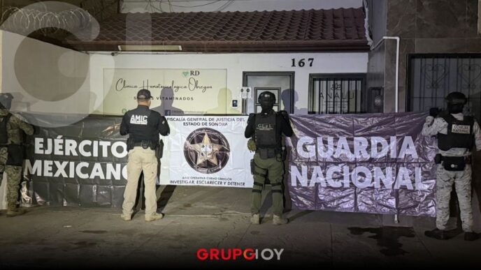 Cateo en Sonora: aseguran 216 sueros vitaminados ligados a la muerte de 8 personas en Hermosillo