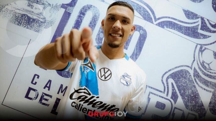 Club Puebla anuncia a Luifer Hernández como refuerzo para el Apertura 2026