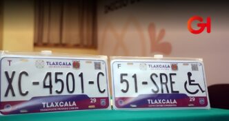 canje de placas Tlaxcala