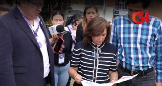 Lorena Cuéllar supervisa avances en la construcción de escuelas