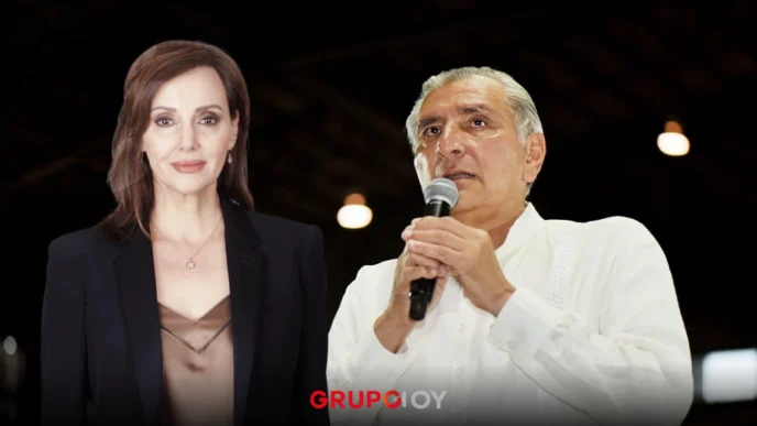 Lilly Téllez exhibe videos de supuesta corrupción de Adán Augusto López