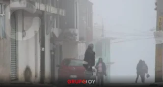 Intensa onda gélida impacta el norte y poniente de Tlaxcala