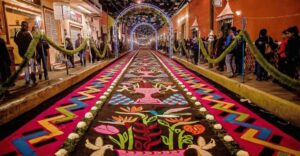 Alfombras de Huamantla buscan ser Patrimonio Cultural Inmaterial de la Humanidad