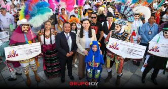 Gobierno de Tlaxcala impulsa el Carnaval 2026 con apoyos económicos a 300 camadas