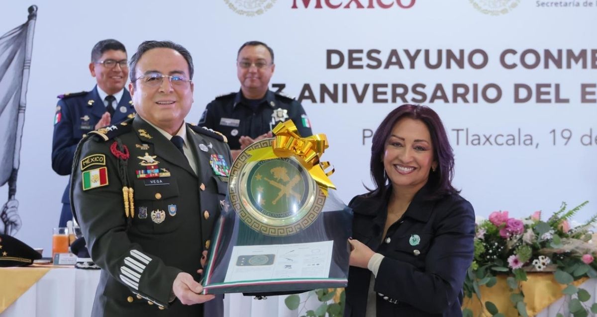 Tlaxcala conmemora el 113 aniversario del Ejército Mexicano en la 23 Zona Militar de Panotla