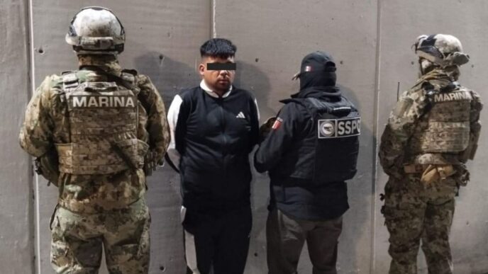 Detienen a “El Hacha”, operador del CJNG en Tlaxcala