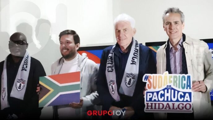 ¡Oficial! Pachuca será sede de la Selección de Sudáfrica en el Mundial 2026
