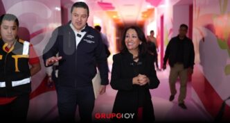 Lorena Cuéllar supervisa el Centro de Imagenología y CRIAT en Apetatitlán, Tlaxcala