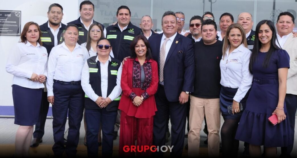 Lorena Cuéllar presenta el nuevo Atlas de Riesgos de Tlaxcala