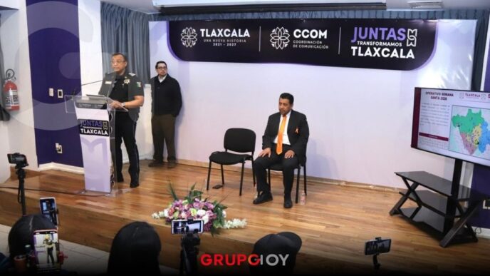 Operativo Semana Santa 2026 en Tlaxcala: seguridad, vigilancia y puntos turísticos