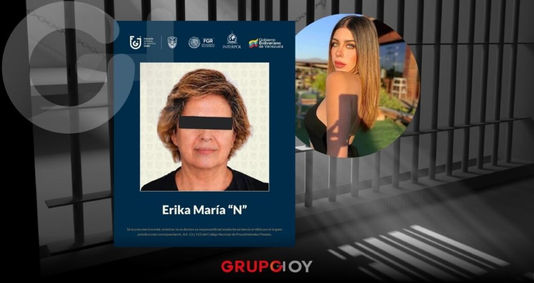 Capturan en Venezuela a Erika María "N", presunta feminicida de Carolina Flores
