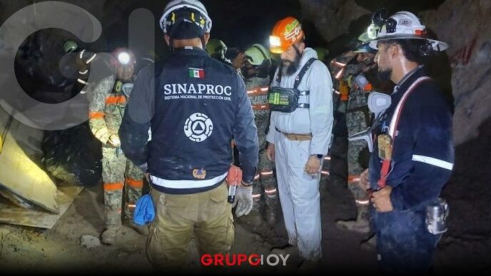 Tras 33 días, localizan sin vida al último minero atrapado en la mina Santa Fe, El Rosario, Sinaloa