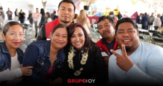 Lorena Cuéllar anuncia la construcción de la primera secundaria indígena en Teolocholco