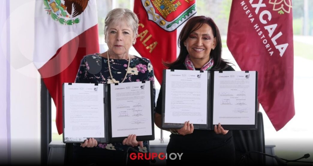 Lorena Cuéllar y Semarnat firman convenios para transformar residuos y proteger el medio ambiente