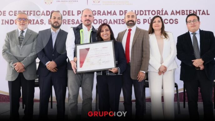 Gobierno de Tlaxcala reconoce a 49 empresas e instituciones por cumplimiento ambiental