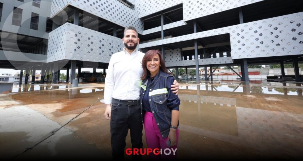 Lorena Cuéllar supervisa la construcción de la Ciudad Administrativa que reunirá 13 dependencias