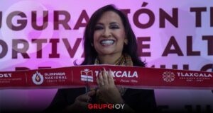 Lorena Cuéllar inaugura la tercera etapa de la Ciudad Deportiva de Alto Rendimiento en Tlaxcala