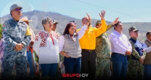 Lorena Cuéllar lidera jornada de reforestación; Tlaxcala planta más de 80 mil árboles