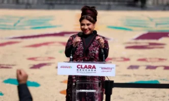 Clara Brugada se declara victoriosa durante la precampaña en la CDMX