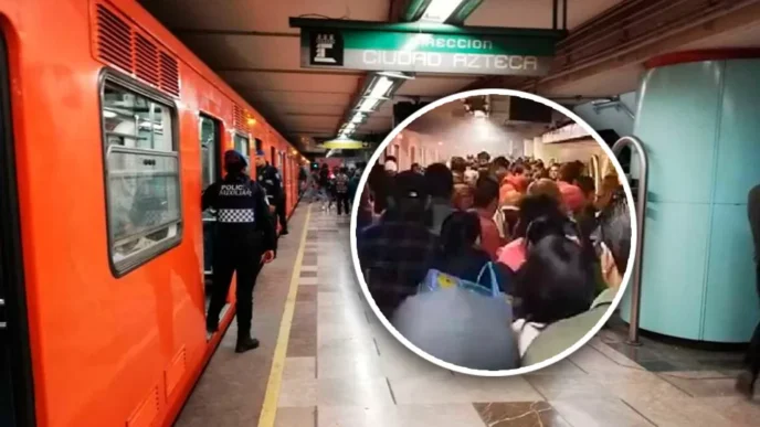 Incidente en la Línea B del Metro deja a una persona con lesiones leves