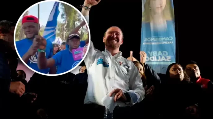 Santiago Taboada en la mira por el uso de migrantes haitianos en evento político
