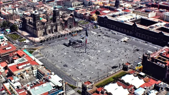 El proyecto "Camina tu Zócalo" peatonalizará el Zócalo de la CDMX