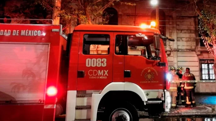 Incendio en la colonia Peralvillo deja tres personas intoxicadas
