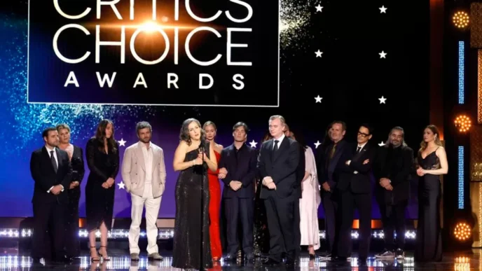 Éxito rotundo para "Oppenheimer" en la Edición 29 de los Critics Choice Awards