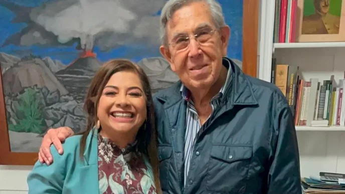 Clara Brugada se reúne con Cuauhtémoc Cárdenas
