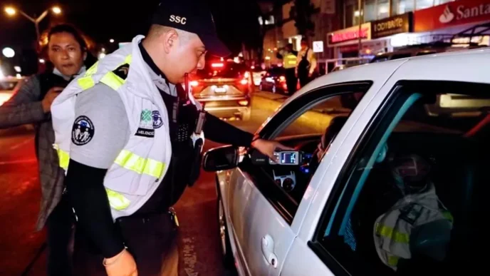 Más de mil novecientos conductores remitidos al "Torito" en CDMX