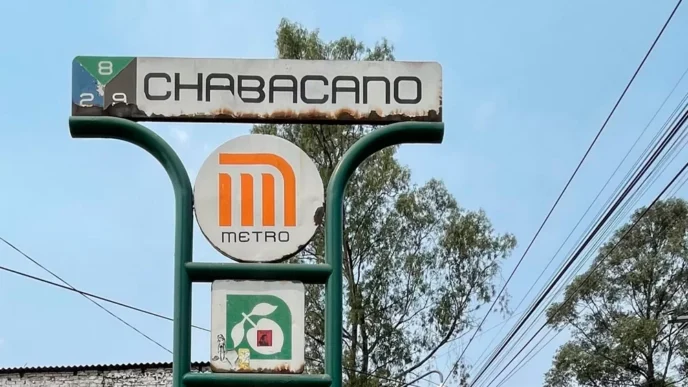 Violenta pelea en el Metro Chabacano de la Ciudad de México