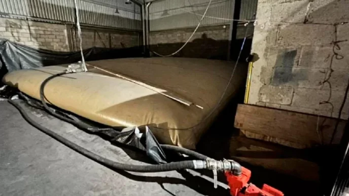 Desmantelan bodega de huachicoleo en Iztacalco; Hay tres detenidos