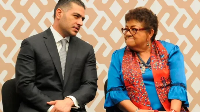 Morena anuncia a García Harfuch y Ernestina Godoy como candidatos al Senado en CDMX