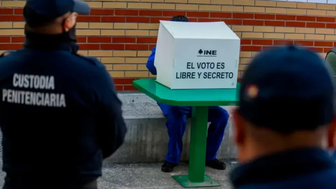 4,000 presos en la CDMX podrán votar en las próximas elecciones